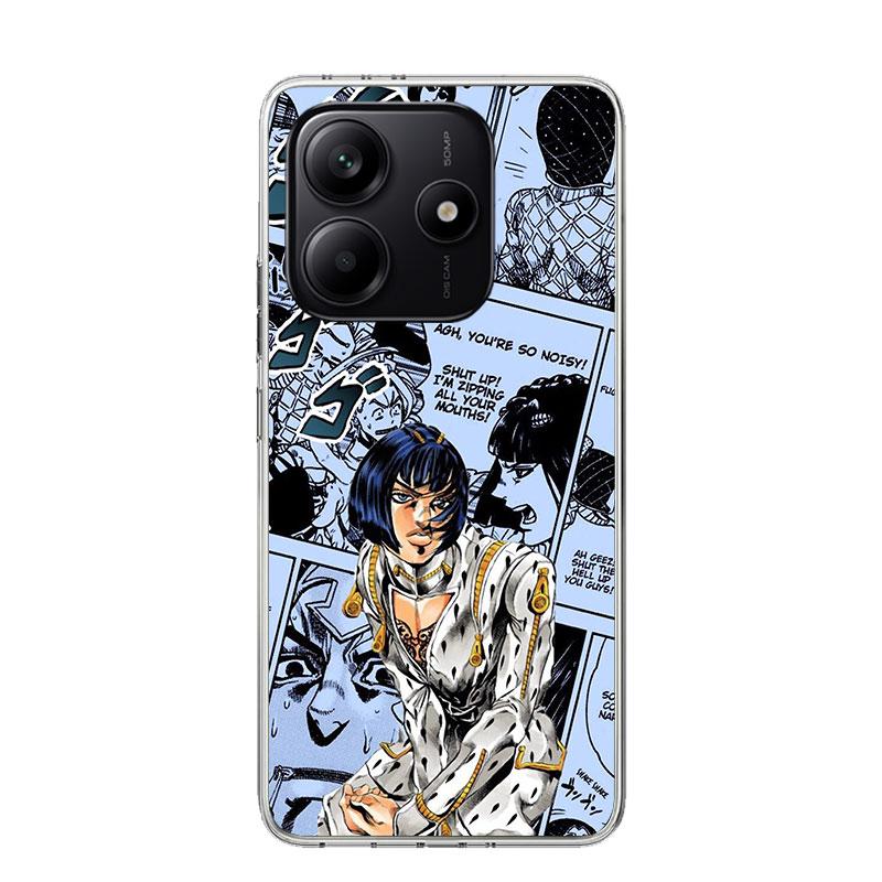 JoJo Adventure Bruno Buccellati Phone Case For Xiaomi Redmi Note 13 14 15 Pro Plus 12S 12 14S 11S 11E 10 10S 11 11T 5G 4G Cover Redmi Note 14 5G
JoJo Adventure Bruno Buccellati Phone Case For Xiaomi Redmi Note 13 14 15 Pro Plus 12S 12 14S 11S 11E 10 10S 11 11T 5G 4G Cover Redmi Note 14 5G