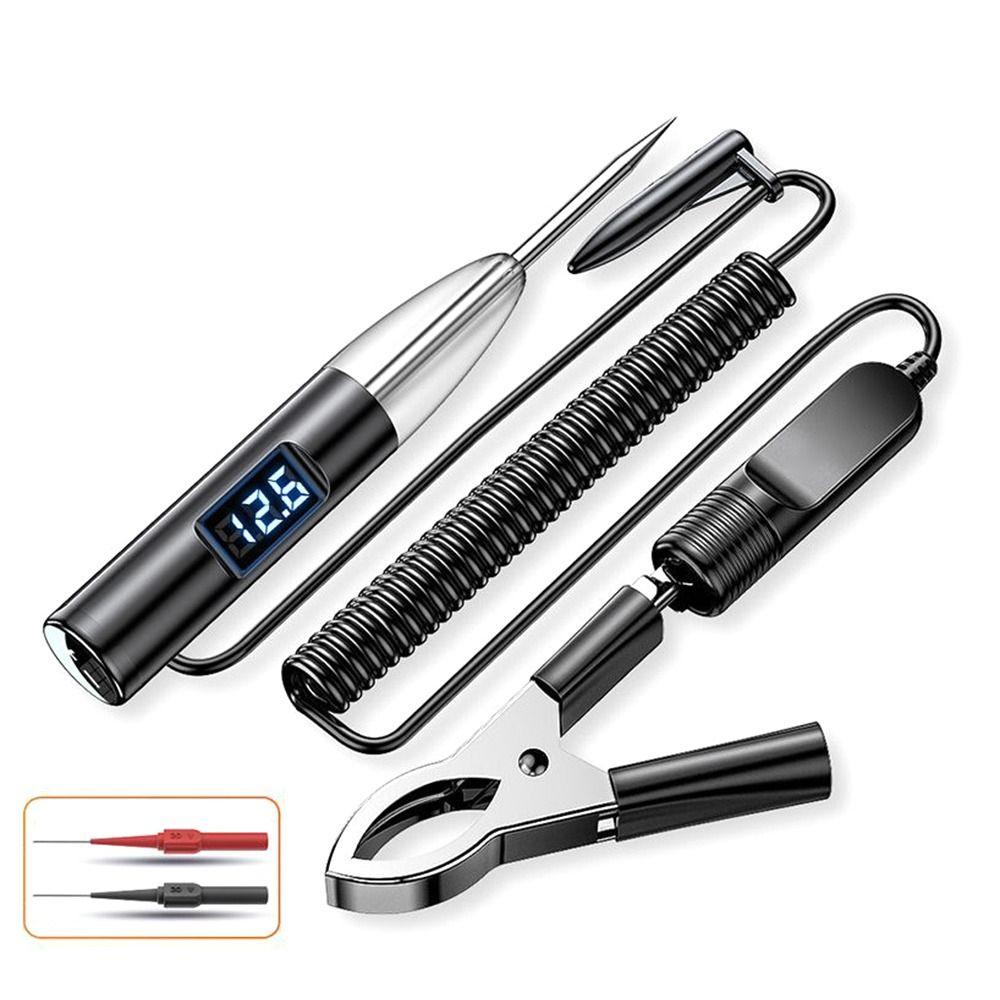 12 В/24 В Автомобильный диагностический инструмент, авторемонт, электрическая тестовая ручка, автомобильное питание with LED probe
12 В/24 В Автомобильный диагностический инструмент, авторемонт, электрическая тестовая ручка, автомобильное питание with LED probe