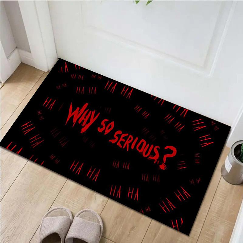 1pc Office Carpet Chair Mats Why So Serious Perfect for Office Chairs, Living Rooms, Or Bedrooms,Polyester Carpet.HDT026 60cm by 90cm
1pc Office Carpet Chair Mats Why So Serious Perfect for Office Chairs, Living Rooms, Or Bedrooms,Polyester Carpet.HDT026 60cm by 90cm