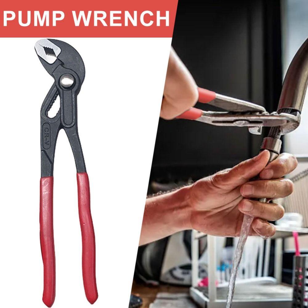 Adjustable Water Pipe Clamp Pliers 7/10/12 Inch Groove Joint Pipe Pliers Water Heater 7 Inch
Adjustable Water Pipe Clamp Pliers 7/10/12 Inch Groove Joint Pipe Pliers Water Heater 7 Inch