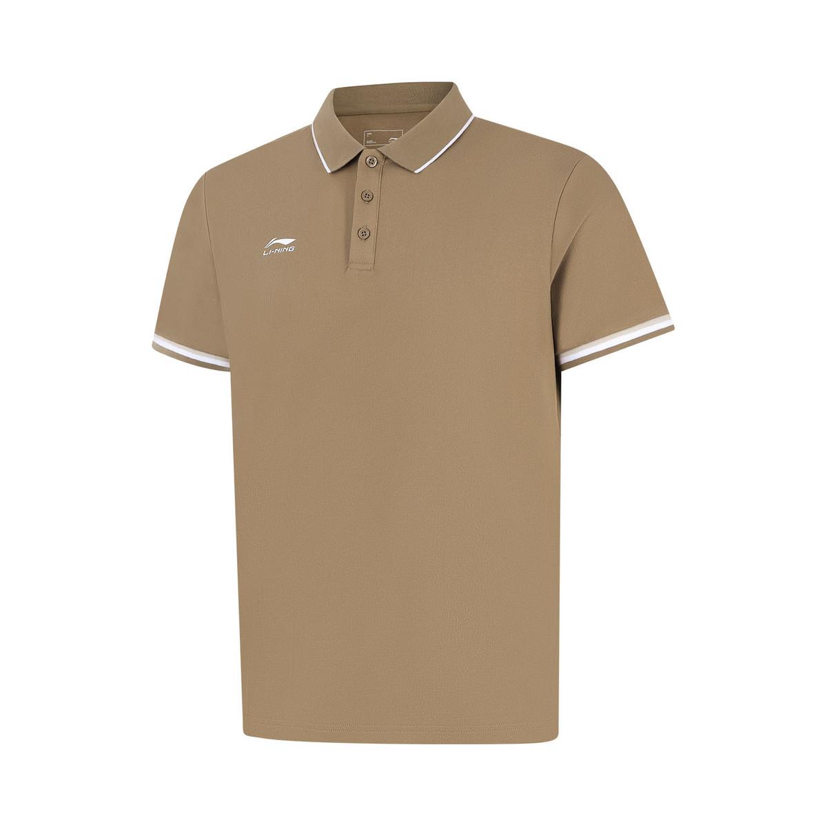Li-Ning Fashion Sports Casual Short Sleeve Breathable Polo Shirt Men tops Light-Chestnut-Brown APLW475-10 S
Li-Ning Fashion Sports Casual Short Sleeve Breathable Polo Shirt Men tops Light-Chestnut-Brown APLW475-10 S