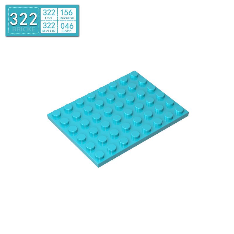 BRICKE 6x8 Brick Plate Compatible with Lego 3036 for Children s Educational Building MOC Projects 50g (7 pcs)
BRICKE 6x8 Brick Plate Compatible with Lego 3036 for Children s Educational Building MOC Projects 50g (7 pcs)