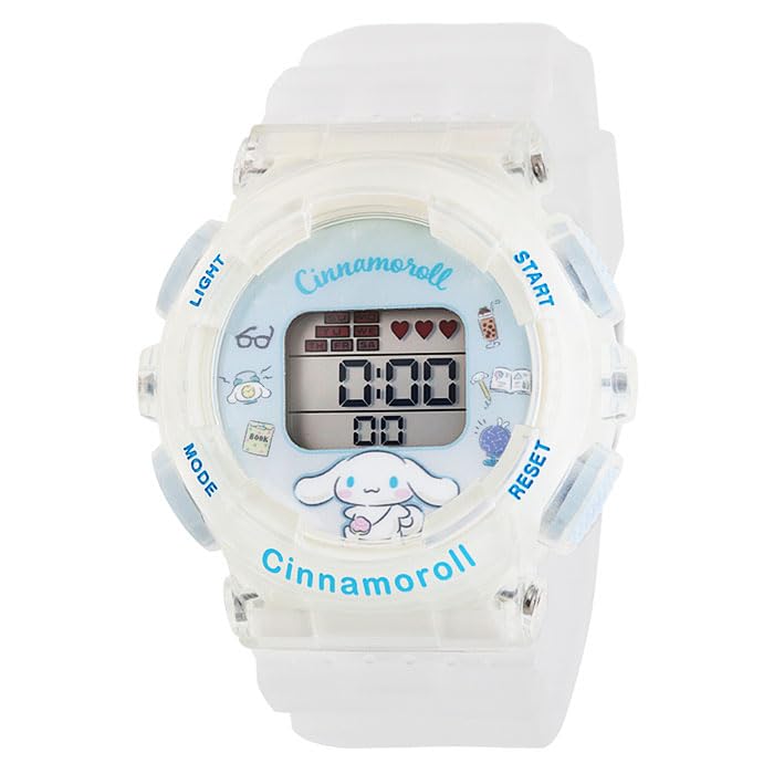 Sun Flame J-Axis Sanrio Digital Watch with Backlight and Alarm Function, CR3C0003-CNC, Girls Clear
Sun Flame J-Axis Sanrio Digital Watch with Backlight and Alarm Function, CR3C0003-CNC, Girls Clear