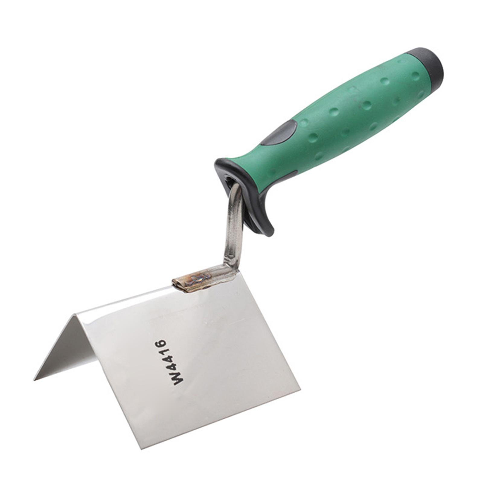 Corner Trowel Stainless Steel with Grip Handle Professional Plastering Tool Wall Repair Tool for Mud Drywall Scraping
Corner Trowel Stainless Steel with Grip Handle Professional Plastering Tool Wall Repair Tool for Mud Drywall Scraping