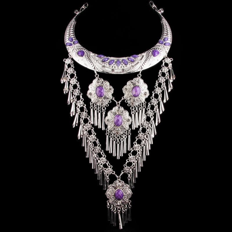 Orchid butterfly ethnic style retro exaggerated large collar dance necklace jewelry ornaments cotton and linen clothing accessories фіолетовий
Orchid butterfly ethnic style retro exaggerated large collar dance necklace jewelry ornaments cotton and linen clothing accessories фіолетовий