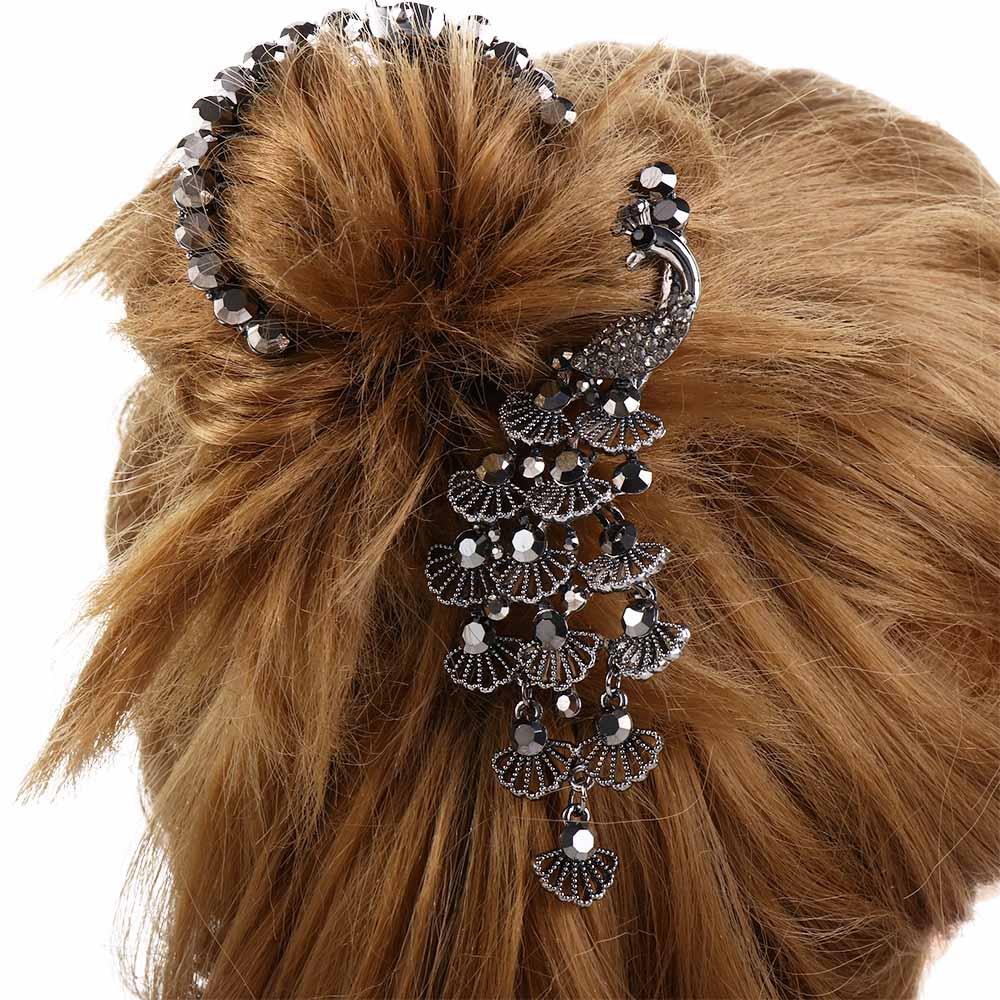 Claw High Ponytail Fixed Clip Hair Fixer Plate Hair Buckle Peacock Hair Clip Korean Style Hair Clip чёрный
Claw High Ponytail Fixed Clip Hair Fixer Plate Hair Buckle Peacock Hair Clip Korean Style Hair Clip чёрный