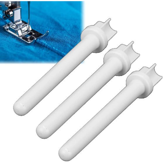 3pcs Auxiliary Spool Pin Universial Plastic Spool Pin Universial Plastic Spool Pin Tailoring Auxiliary Accessories for Sewing Machine Bobbin Winder
3pcs Auxiliary Spool Pin Universial Plastic Spool Pin Universial Plastic Spool Pin Tailoring Auxiliary Accessories for Sewing Machine Bobbin Winder