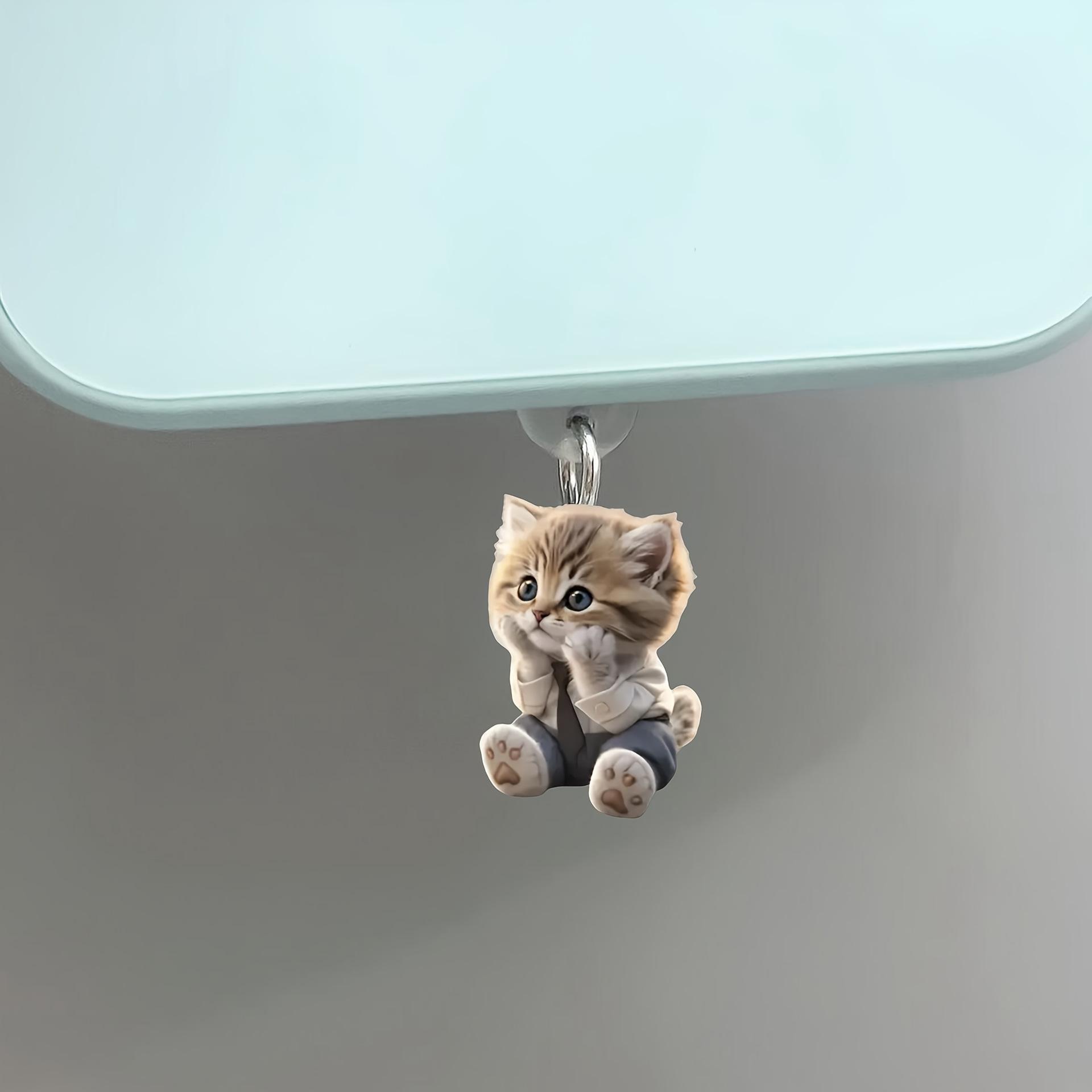 2D Flat Acrylic Black Cat Phone Dust Plug For Iphone Universal Type-C Charging Port Protector Stopper Anti-Dust Plug Pendant For iPhone5-14
2D Flat Acrylic Black Cat Phone Dust Plug For Iphone Universal Type-C Charging Port Protector Stopper Anti-Dust Plug Pendant For iPhone5-14