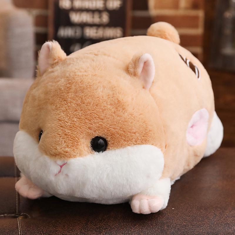 Sunflower Seed Hamster Plush Toy & Hand Warmer Pillow 50cm, 0.45kg
Sunflower Seed Hamster Plush Toy & Hand Warmer Pillow 50cm, 0.45kg