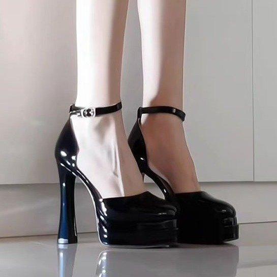 2025 French Mary Jane high heels wedding shoes waterproof table sexy super high heel Barbie shoes half bag head sandals women 35
2025 French Mary Jane high heels wedding shoes waterproof table sexy super high heel Barbie shoes half bag head sandals women 35