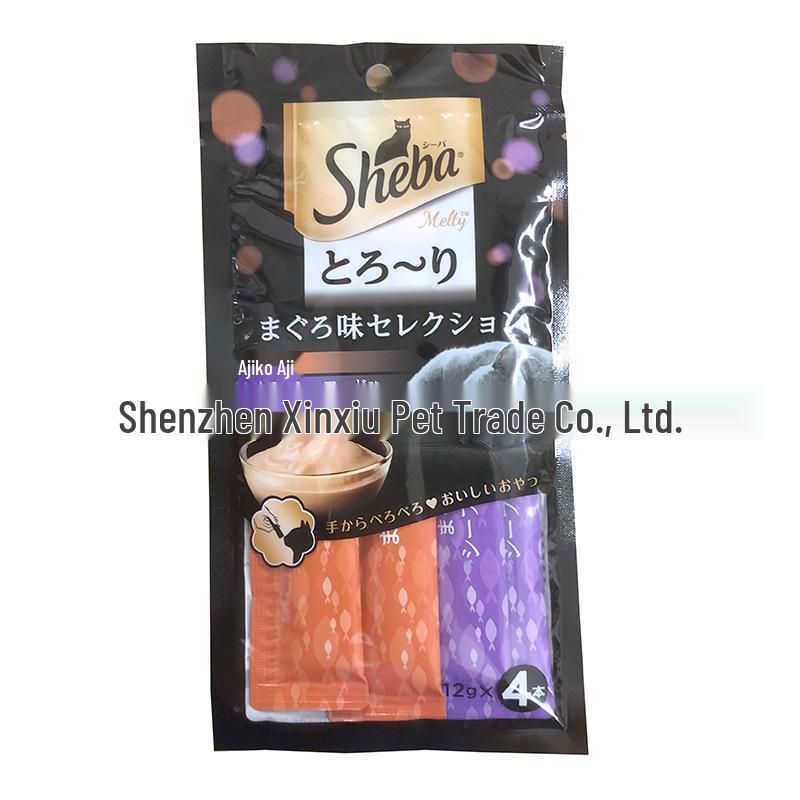 Sheba Cat Мягкое лакомство для кошек: 12г*4 стика - Влажный корм для взрослых кошек и котят
Sheba Cat Мягкое лакомство для кошек: 12г*4 стика - Влажный корм для взрослых кошек и котят