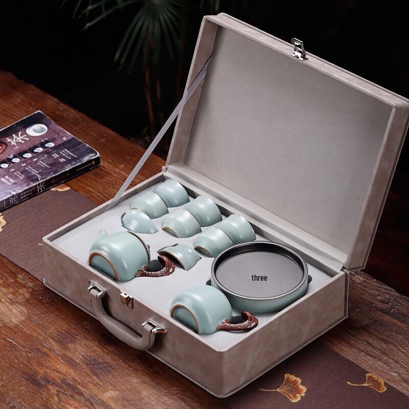 Fish Leaping Dragon Gate 11-Piece Chinese Tea Set
Fish Leaping Dragon Gate 11-Piece Chinese Tea Set