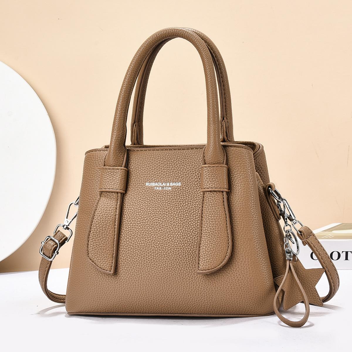 New Fashion Hundred Multi Clip Crossbody Bag - Ladies Shoulder Bag Minimalist Texture Commuter Large Capacity Handbag кавовий
New Fashion Hundred Multi Clip Crossbody Bag - Ladies Shoulder Bag Minimalist Texture Commuter Large Capacity Handbag кавовий