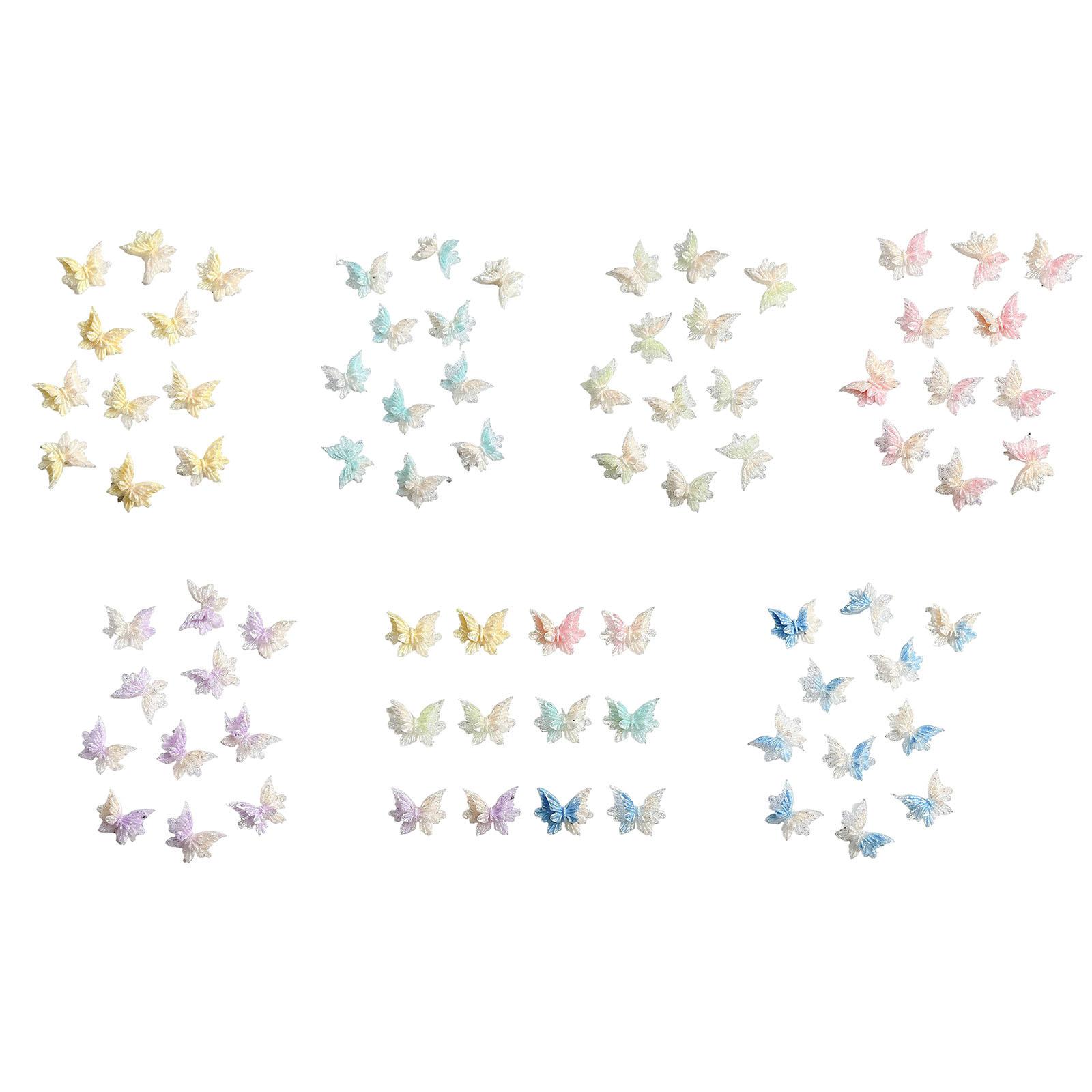 30 Pieces Luxury Butterfly Nail Decals Dual Layer Design Waterproof Nail Stickers for DIY Manicure Nail Art One Size
30 Pieces Luxury Butterfly Nail Decals Dual Layer Design Waterproof Nail Stickers for DIY Manicure Nail Art One Size