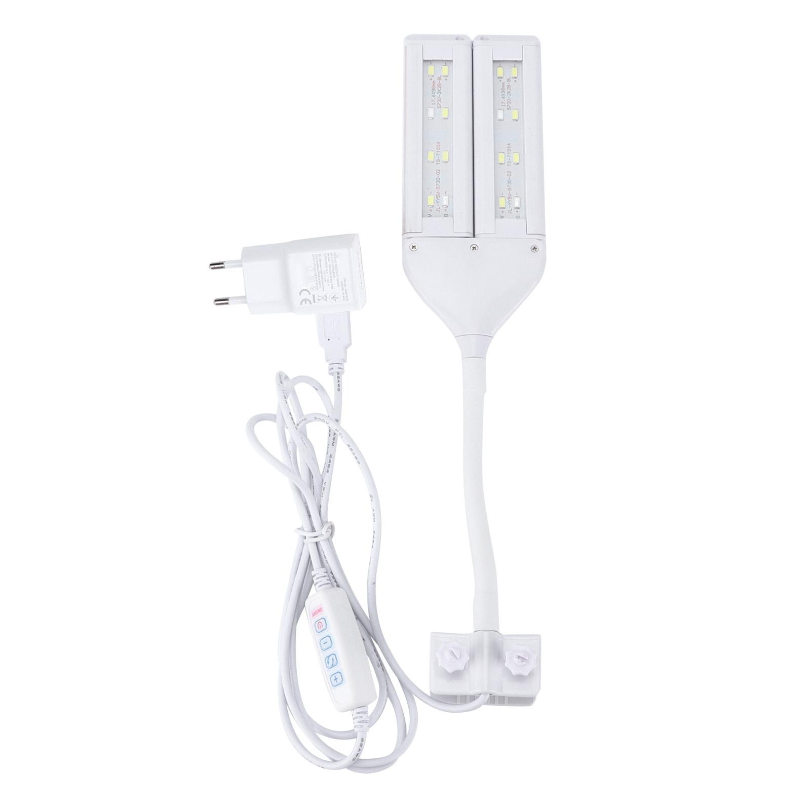 Fish Tank Clip Light with Control Switch USB Plug Four Rows of Wide Angle Aquarium LED Light
Fish Tank Clip Light with Control Switch USB Plug Four Rows of Wide Angle Aquarium LED Light