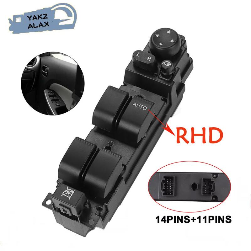 D652-66-350A Right Driver Side Power Window Control Switch Mirror Folding for Mazda 6 GH Mazda 2 DE 2008 2009 2010 2011 2012
D652-66-350A Right Driver Side Power Window Control Switch Mirror Folding for Mazda 6 GH Mazda 2 DE 2008 2009 2010 2011 2012