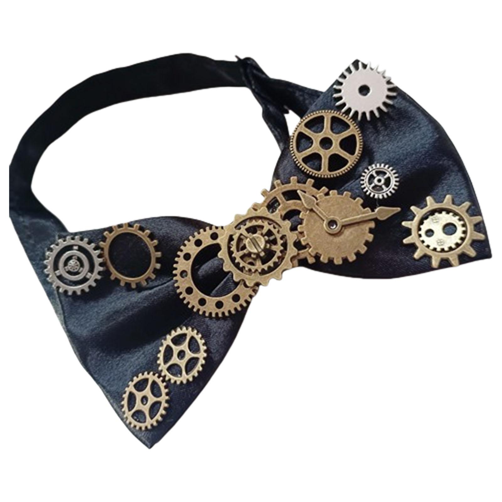 Children BowTie with Gear Suitable for Parties and Weddings Graceful Gear Ribbon Vintage Necktie Photo Props 1
Children BowTie with Gear Suitable for Parties and Weddings Graceful Gear Ribbon Vintage Necktie Photo Props 1