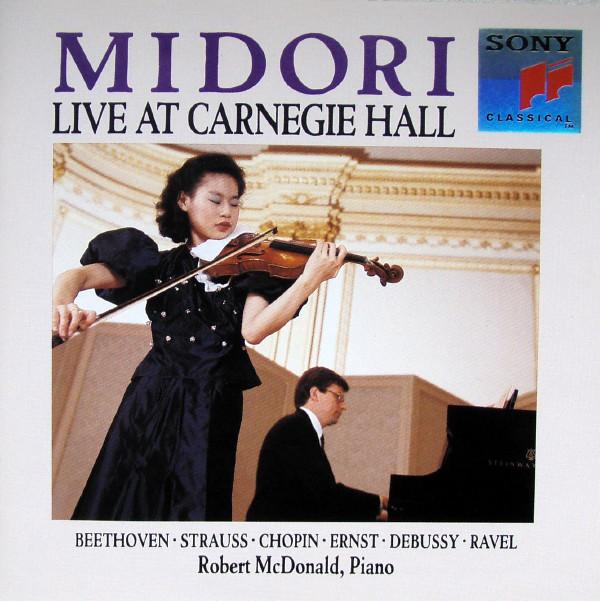 CD MIDORI GOTO, ROBERT MCDONALD - Live At Carnegie Hall SK46742 Sony Classical 1991 Europe Classical Used
CD MIDORI GOTO, ROBERT MCDONALD - Live At Carnegie Hall SK46742 Sony Classical 1991 Europe Classical Used