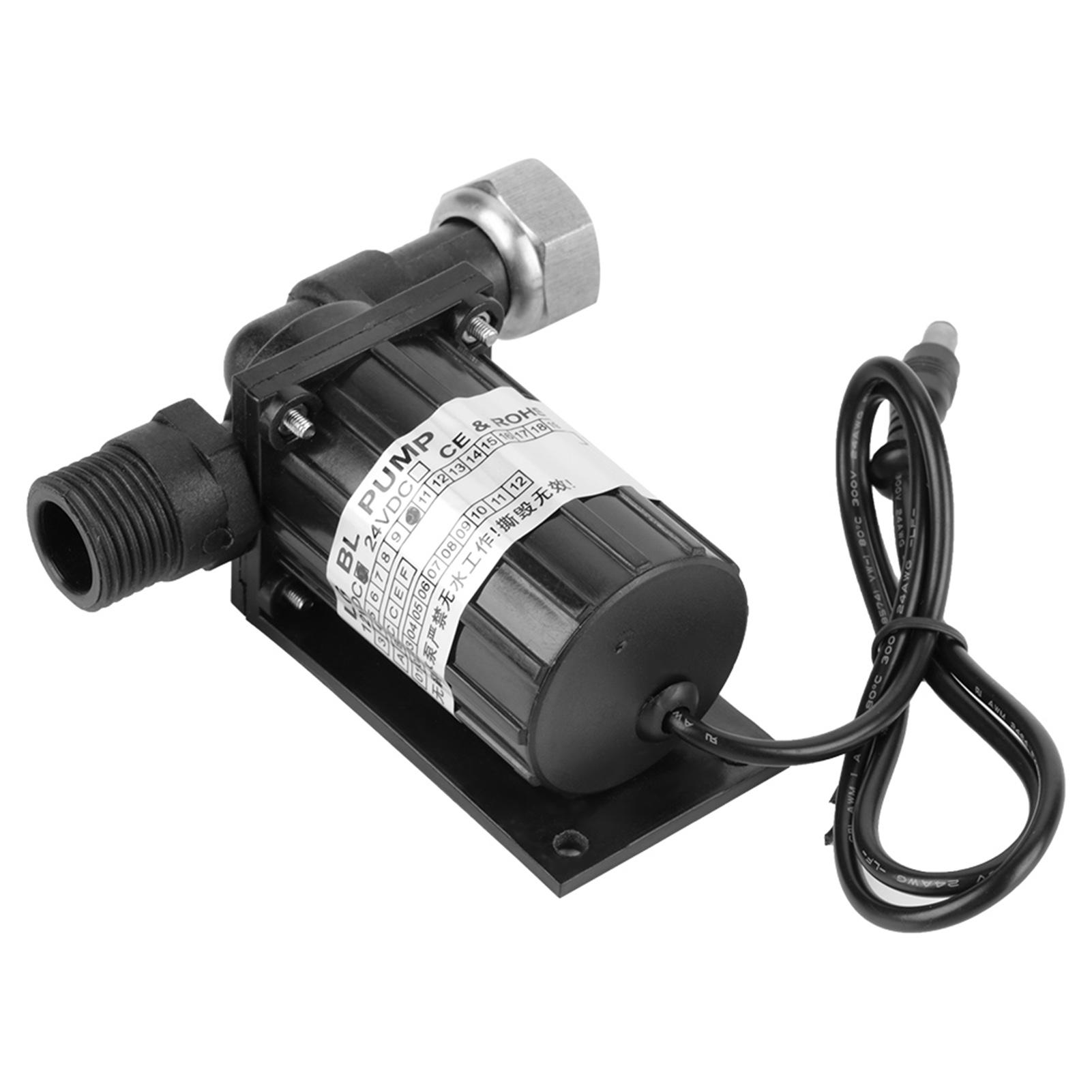 DC 12V 10W Black High Temperature Resistance Circulation Low Noise Brushless Water Pump
DC 12V 10W Black High Temperature Resistance Circulation Low Noise Brushless Water Pump