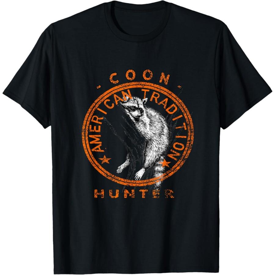 Coon Hunter American Patriotic Raccoon Hunting Tradition T-Shirt XXXXXL чорний
Coon Hunter American Patriotic Raccoon Hunting Tradition T-Shirt XXXXXL чорний