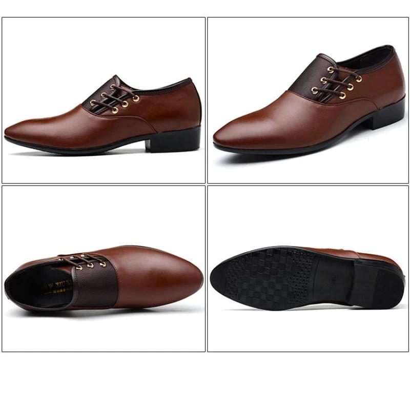 Shoes for Men Shoes Leather Shoes Business Dress Shoes All-Match Casual Shock-Absorbing Wear-Resistant Footwear Chaussure Homme 38 чорний
Shoes for Men Shoes Leather Shoes Business Dress Shoes All-Match Casual Shock-Absorbing Wear-Resistant Footwear Chaussure Homme 38 чорний