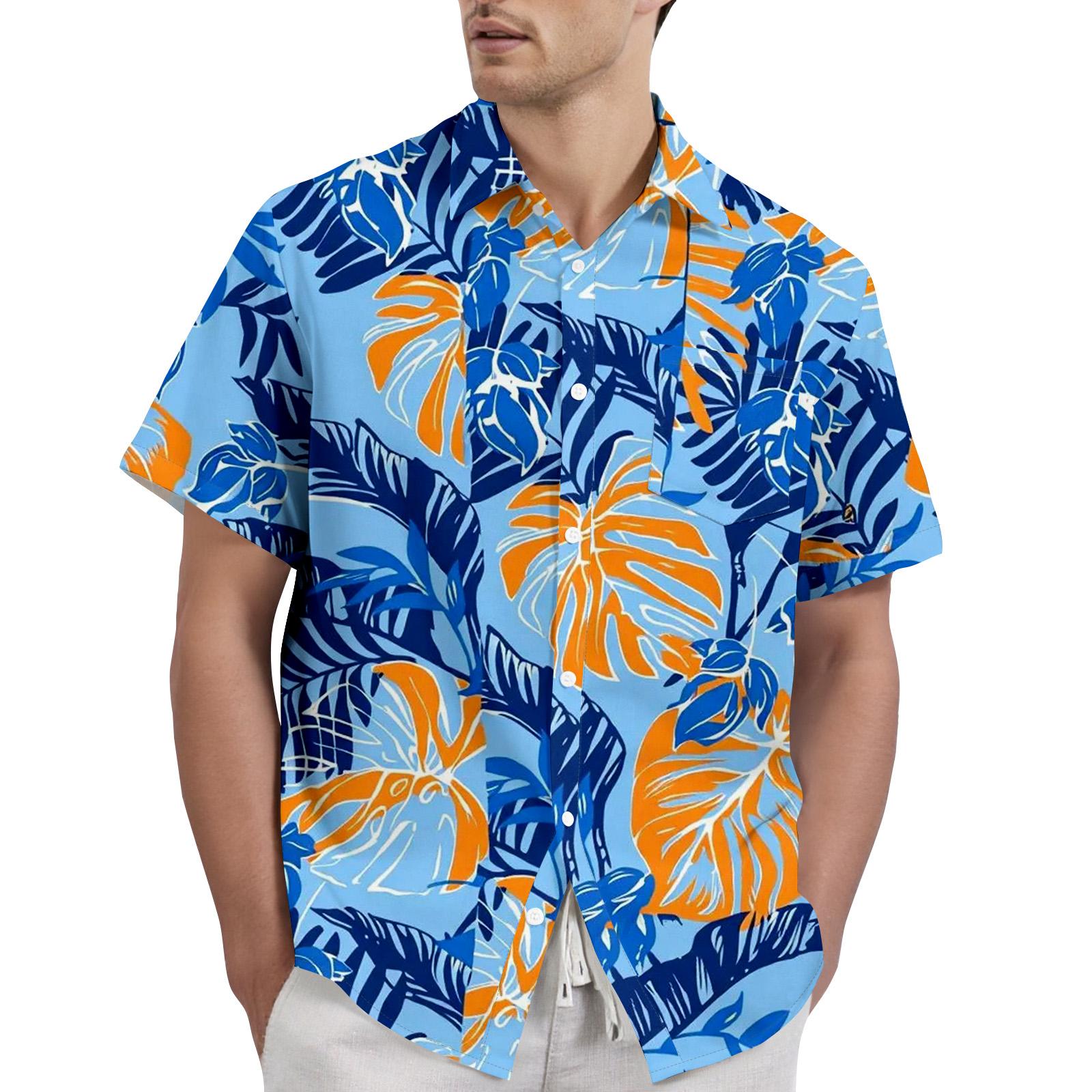 Men s Casual Short Sleeve Button Down Shirt Textured Striped Pattern Printed Shirt with Classic Collar Summer Shirt for Everyday Wear M
Men s Casual Short Sleeve Button Down Shirt Textured Striped Pattern Printed Shirt with Classic Collar Summer Shirt for Everyday Wear M