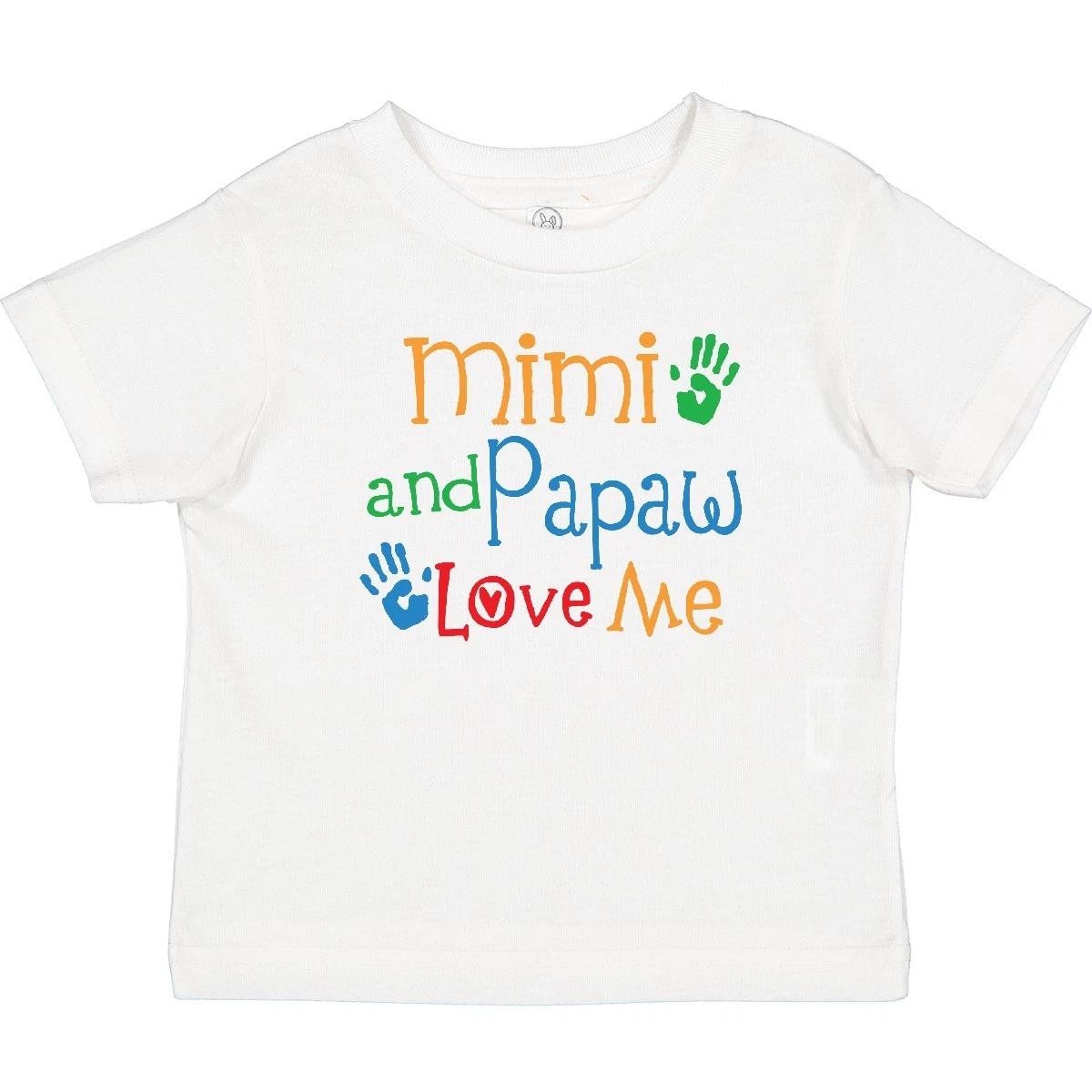 Inktastic Mimi And Papaw Love Me Baby kids boys T-Shirt From Grandparents Childs Boy Girl 150
Inktastic Mimi And Papaw Love Me Baby kids boys T-Shirt From Grandparents Childs Boy Girl 150