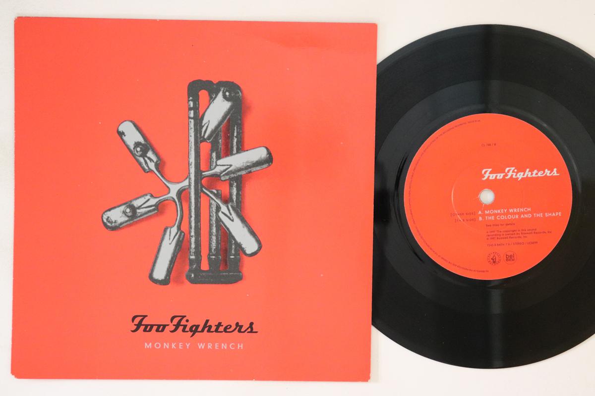 7inch Record FOO FIGHTERS Monkey Wrench The Colour And The CL788 ROSWELL 1997 UK Rock Used
7inch Record FOO FIGHTERS Monkey Wrench The Colour And The CL788 ROSWELL 1997 UK Rock Used