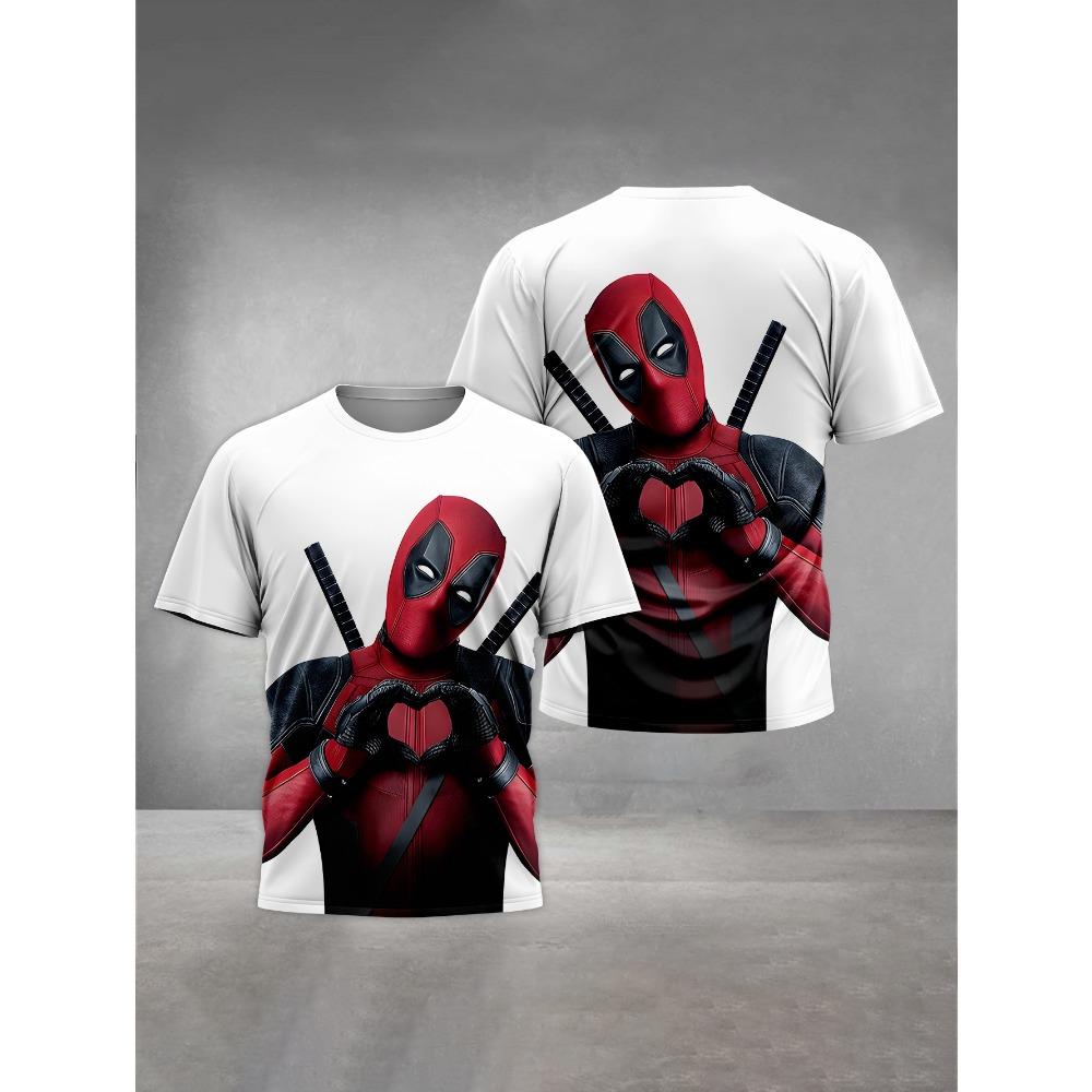 3D Print Hot Super Hero Deadpools Baby Clothing Male Outdoor Clothes for Children Boy Girl Child Top T-shirt 150
3D Print Hot Super Hero Deadpools Baby Clothing Male Outdoor Clothes for Children Boy Girl Child Top T-shirt 150