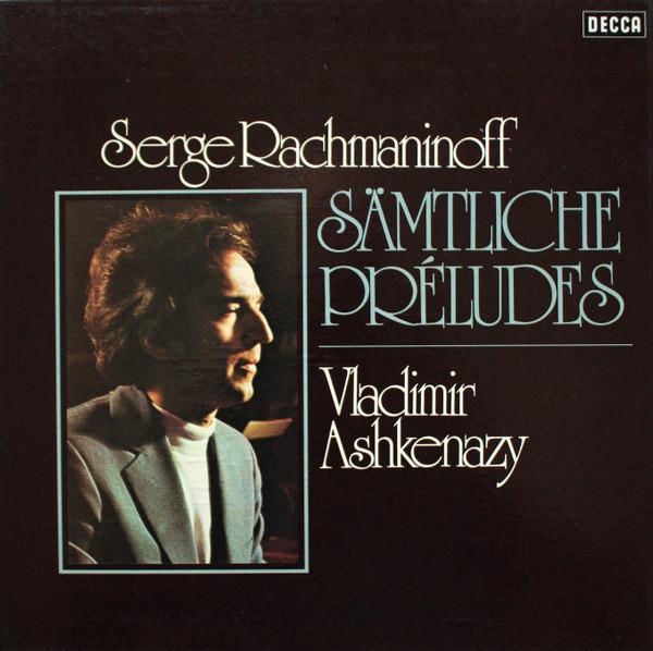 LP Record SERGEI VASILYEVICH RACHMANINOFF, VL - Sämtliche Préludes 635297DX Decca 1976 Germany Classical Used
LP Record SERGEI VASILYEVICH RACHMANINOFF, VL - Sämtliche Préludes 635297DX Decca 1976 Germany Classical Used