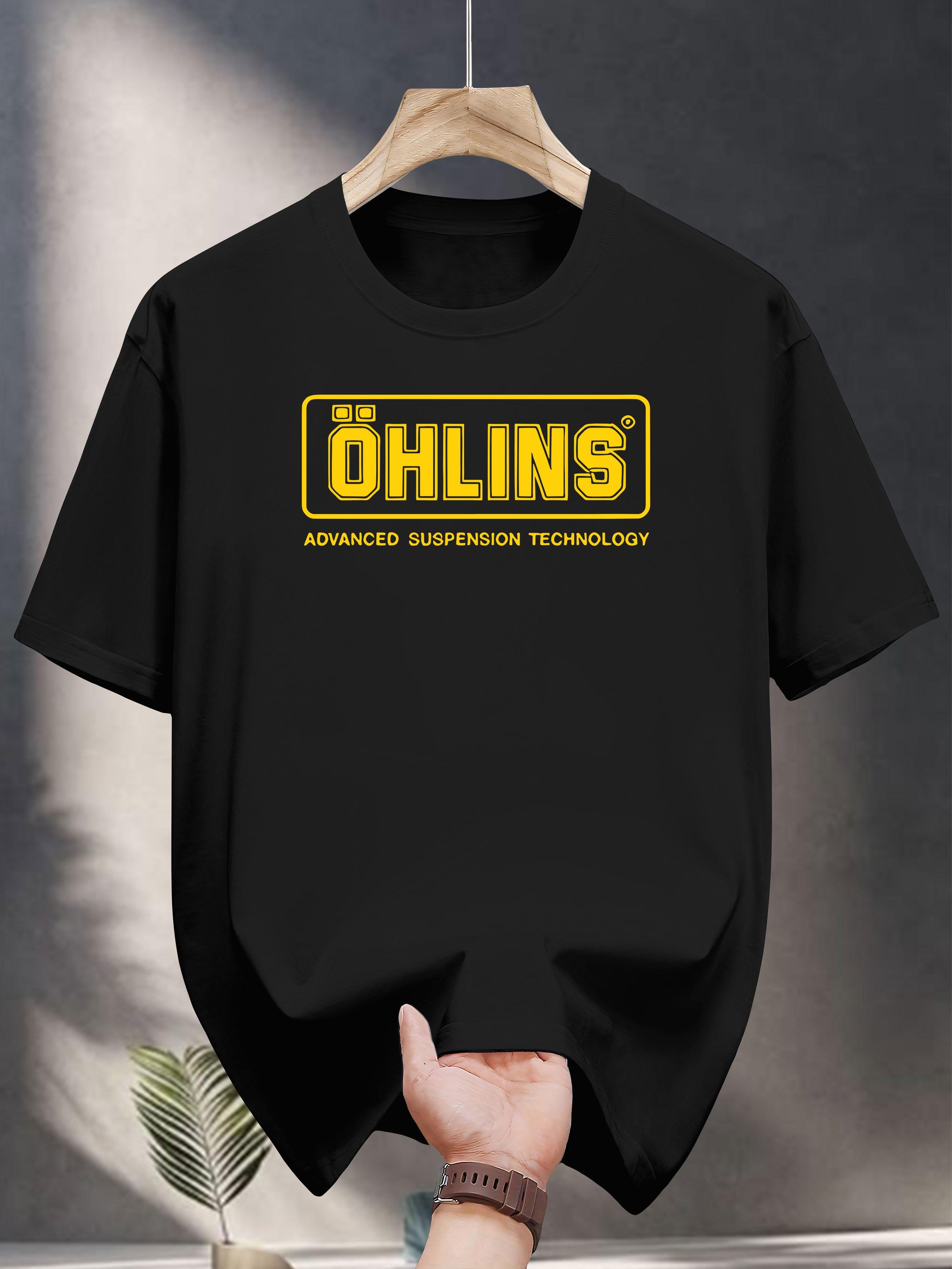 Ohlins Advanced Suspension Technology Graphic Tee - 100% Cotton Crew Neck T-shirt L
Ohlins Advanced Suspension Technology Graphic Tee - 100% Cotton Crew Neck T-shirt L