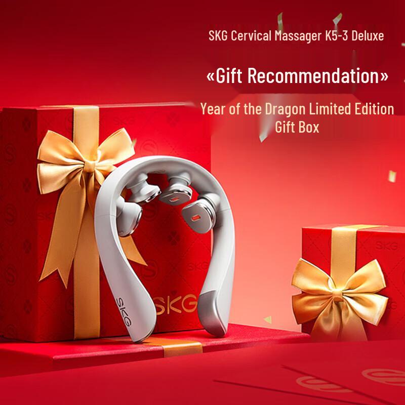 SKG K5 Series 3rd Gen Smart Neck Massager
SKG K5 Series 3rd Gen Smart Neck Massager