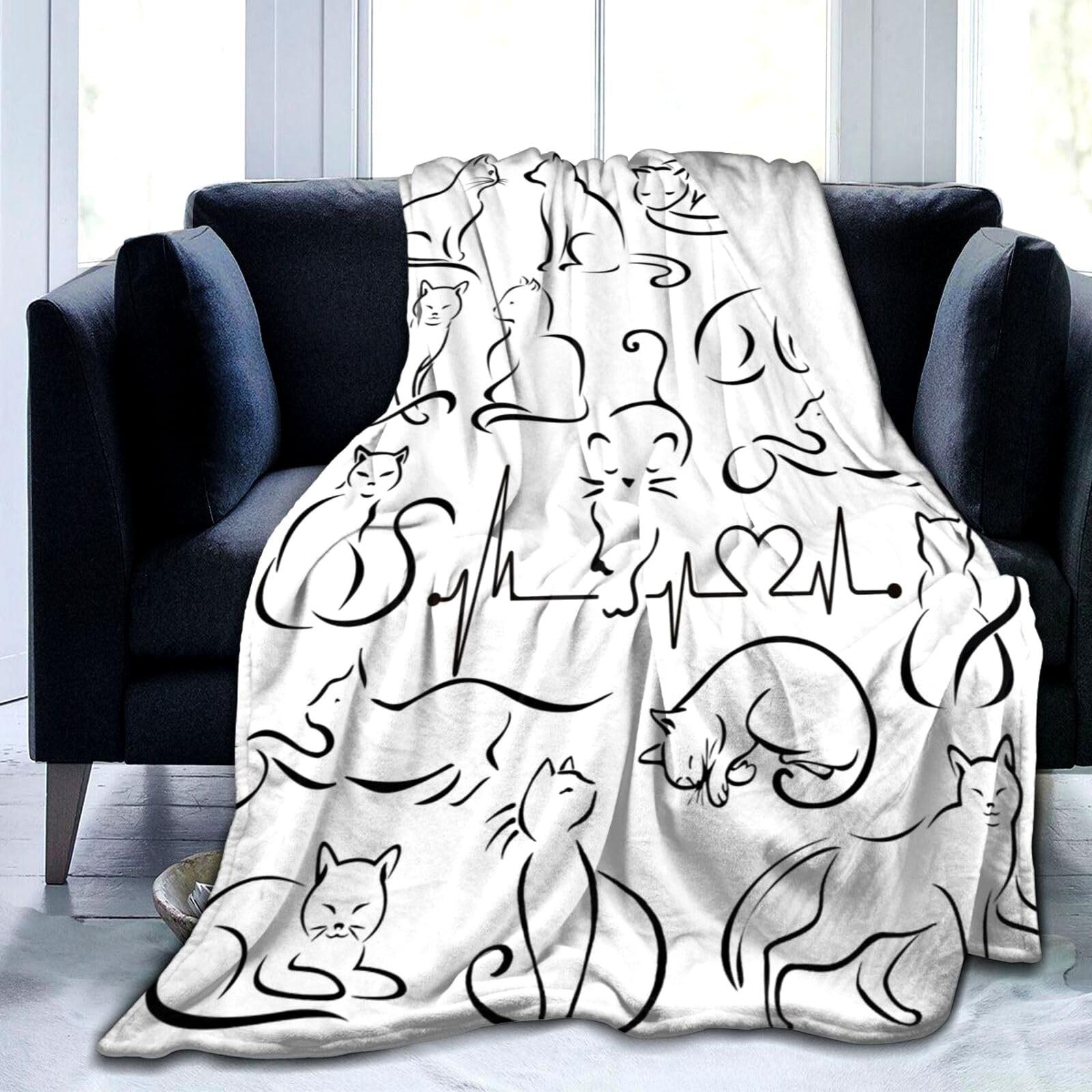 Cartoon patterned cat Printed Blanket for Sofa Bed Travel Camping Living Room Office Conditioning Blanket for All Seasons Gifts 75x90cm
Cartoon patterned cat Printed Blanket for Sofa Bed Travel Camping Living Room Office Conditioning Blanket for All Seasons Gifts 75x90cm
