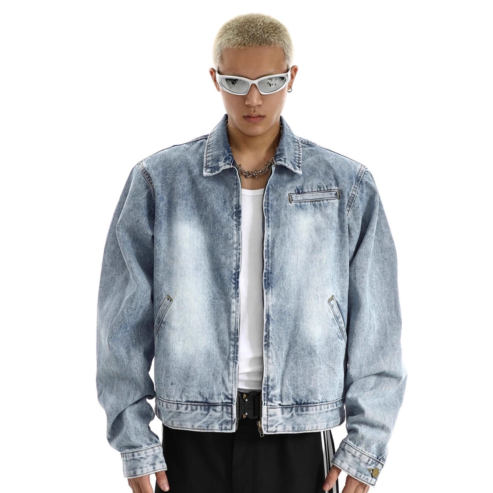 Men s Retro Washed Denim Jacket - High-End, Casual, Loose Fit for Autumn M синій
Men s Retro Washed Denim Jacket - High-End, Casual, Loose Fit for Autumn M синій