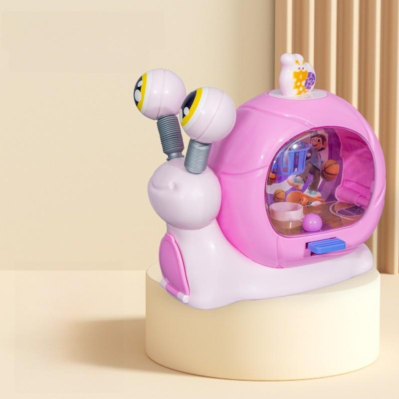 Дитяча іграшка-пазл Пластикова гра-стрілялка равлик для координації рук і очей та веселої гри
Дитяча іграшка-пазл Пластикова гра-стрілялка равлик для координації рук і очей та веселої гри