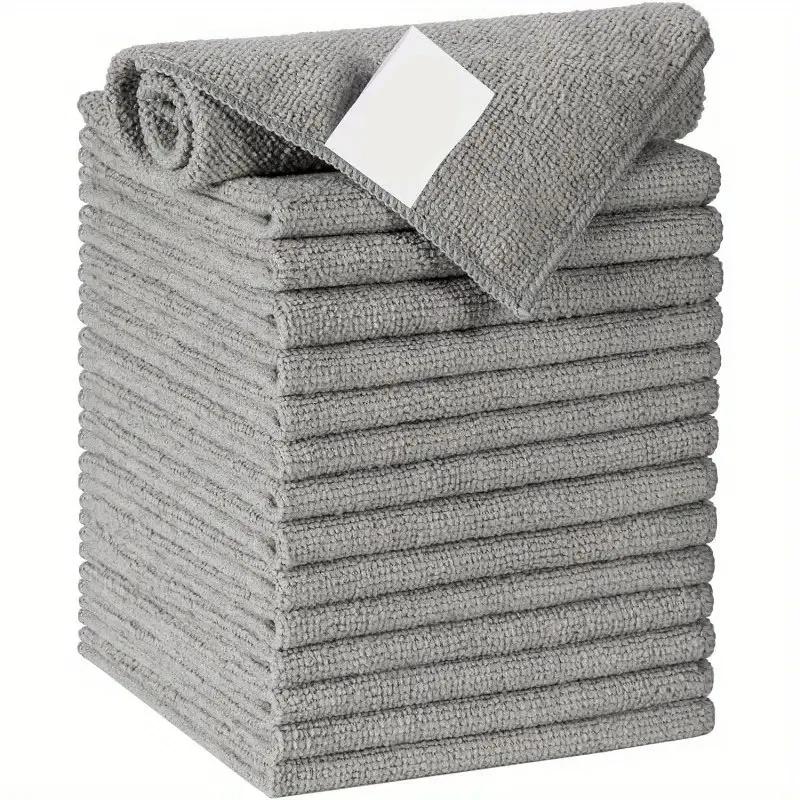 Grey Microfiber Cleaning Cloth -Pack of 8 Highly Absorbent Cleaning Rags 1pc світло-сірого кольору
Grey Microfiber Cleaning Cloth -Pack of 8 Highly Absorbent Cleaning Rags 1pc світло-сірого кольору