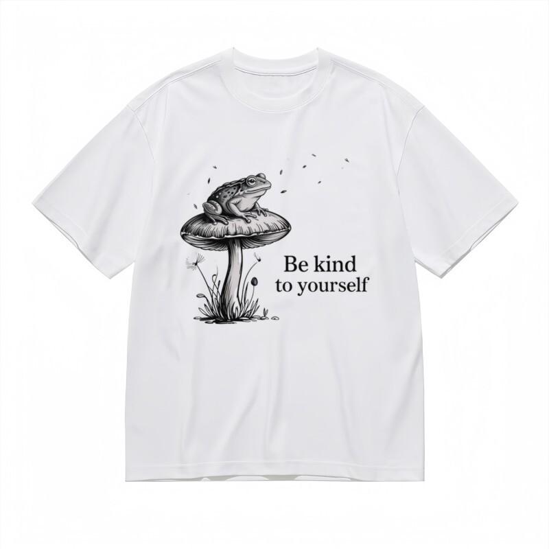 Women s Trend Breathable Classic T-Shirt Frog on Mushroom Minimalist Graphic Tee S
Women s Trend Breathable Classic T-Shirt Frog on Mushroom Minimalist Graphic Tee S