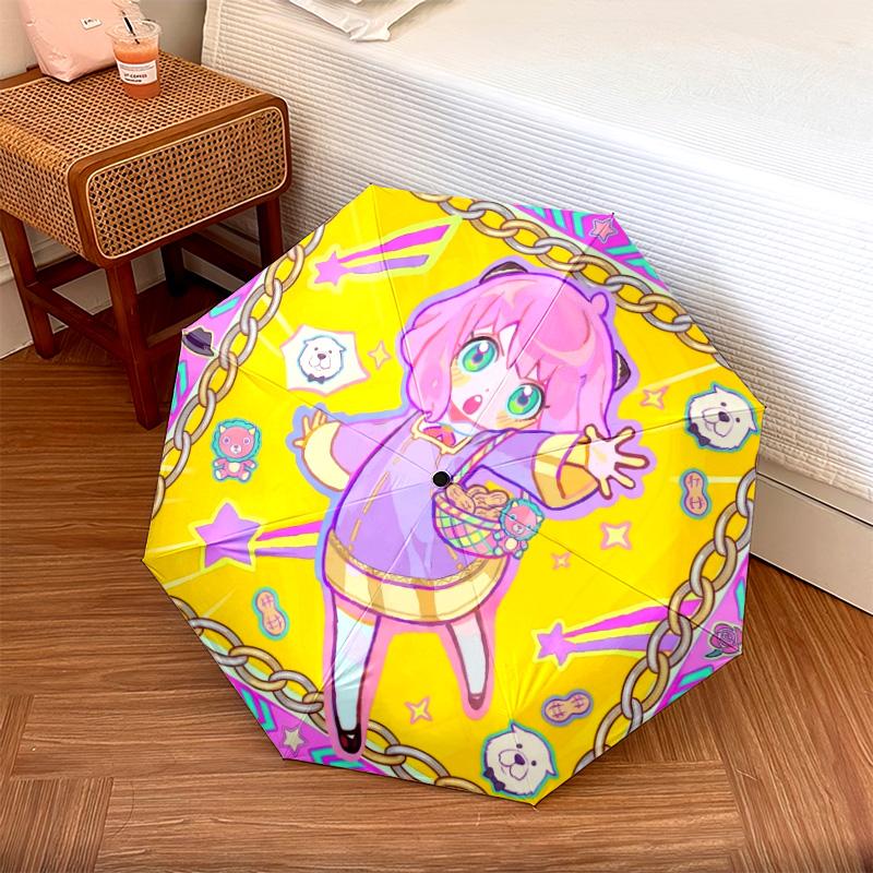 1PC Automatic Folding Umbrella Anya Forger Pattern 8 Ribs Portable Foldable Travel Umbrella Christmas Birthday Gift
1PC Automatic Folding Umbrella Anya Forger Pattern 8 Ribs Portable Foldable Travel Umbrella Christmas Birthday Gift