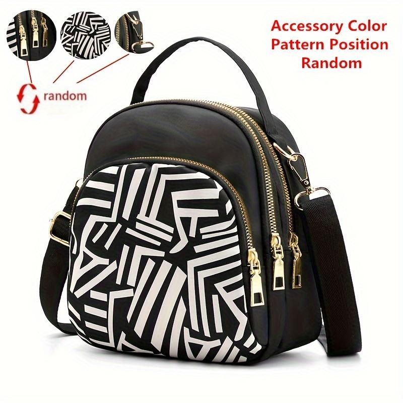 Fashi Mini Dome Handbag, Multi Layer Crossbody Bag, Ethnic Style Pattern Backpack For Women
Fashi Mini Dome Handbag, Multi Layer Crossbody Bag, Ethnic Style Pattern Backpack For Women