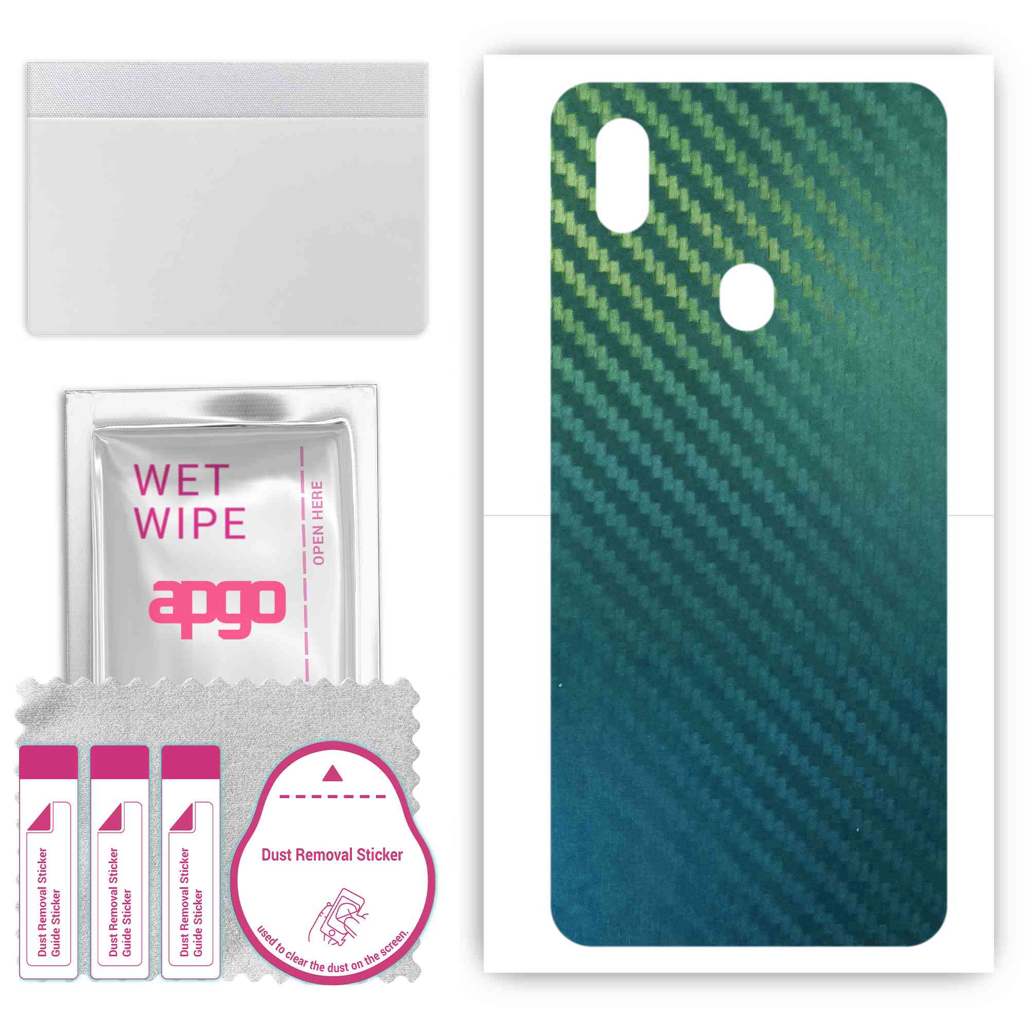 Apgo Protective Skin Sticker for the back compatible with ZTE Blade A7 Prime, Wrap Film, Foil, Vinyl - Pattern Carbon Chameleon CAKA1
Apgo Protective Skin Sticker for the back compatible with ZTE Blade A7 Prime, Wrap Film, Foil, Vinyl - Pattern Carbon Chameleon CAKA1