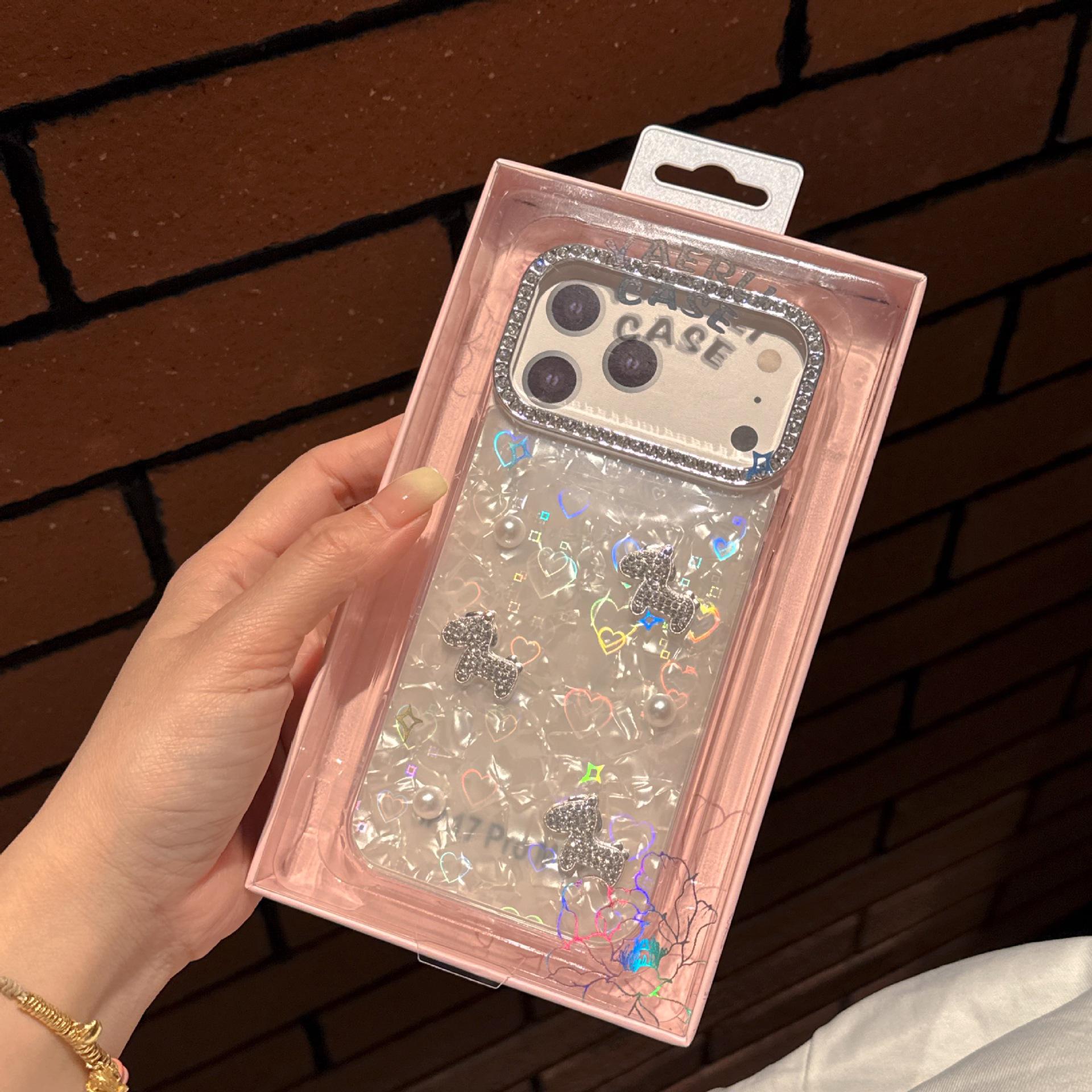 Rhinestone Pearl Pony Case for Apple 17 Pro Max and 16/12/11/15/16 Pro iPhone 14 Pro
Rhinestone Pearl Pony Case for Apple 17 Pro Max and 16/12/11/15/16 Pro iPhone 14 Pro