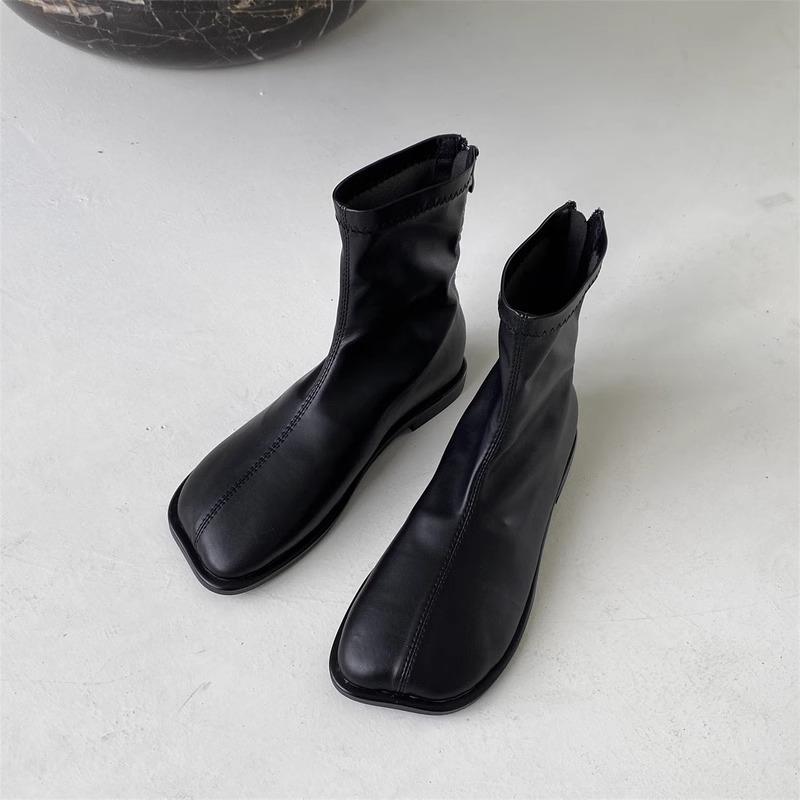 Short boots women s autumn and winter single boots 2024 new square head mango boots soft leather elastic thin boots retro comfortable Martin boots 35 чёрный
Short boots women s autumn and winter single boots 2024 new square head mango boots soft leather elastic thin boots retro comfortable Martin boots 35 чёрный