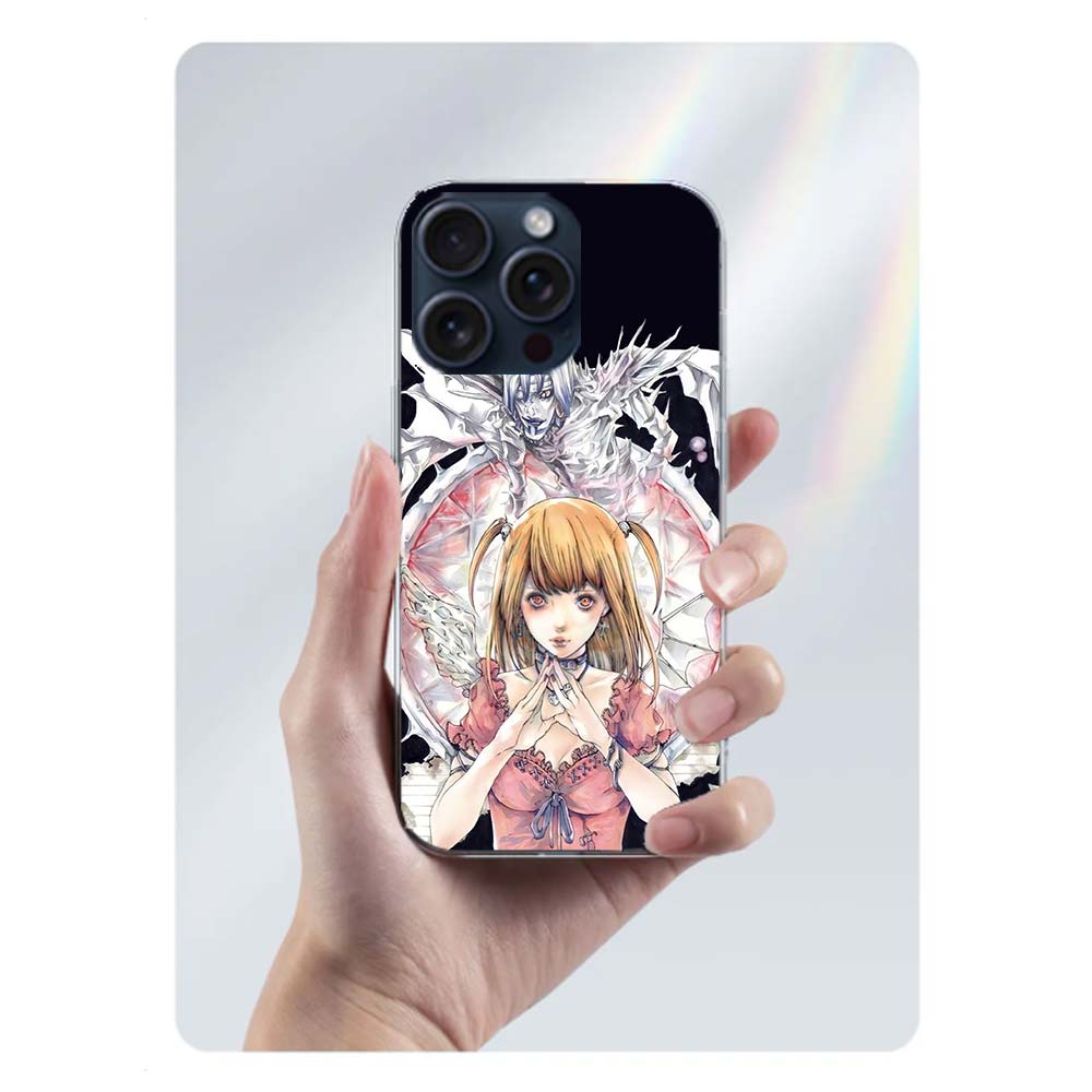 Anime Death note Amane Misa Clear Phone Case For Iphone 17 Air 16 Pro Max 15 Pro 14 Plus 17E 16E 11 13 12 Mini Cover Cases Funda iPhone 15
Anime Death note Amane Misa Clear Phone Case For Iphone 17 Air 16 Pro Max 15 Pro 14 Plus 17E 16E 11 13 12 Mini Cover Cases Funda iPhone 15