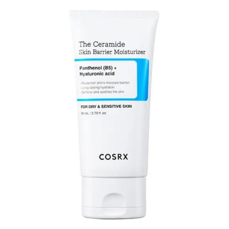 COSRX The Ceramide Skin Barrier Moisturizer (80ml) - Deep Hydrating Cream for Sensitive & Damaged Skin 80ml
COSRX The Ceramide Skin Barrier Moisturizer (80ml) - Deep Hydrating Cream for Sensitive & Damaged Skin 80ml
