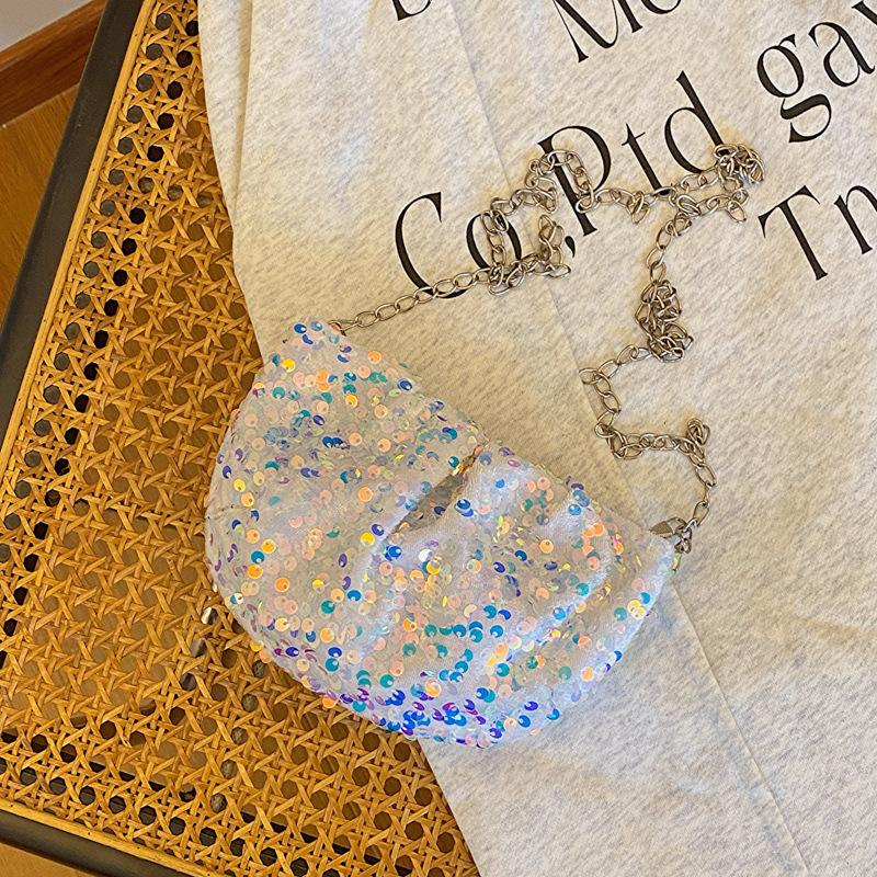 Sequin Fashion Chain Small Bag Women S Folded Women S Bag Spring Dumpling Bag Women S бежевый
Sequin Fashion Chain Small Bag Women S Folded Women S Bag Spring Dumpling Bag Women S бежевый