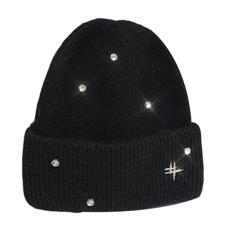 Knitted Skull Hat For Winter Autumn Soft Acrylic Fibre Rhinestones Pullover Hat чорний
Knitted Skull Hat For Winter Autumn Soft Acrylic Fibre Rhinestones Pullover Hat чорний