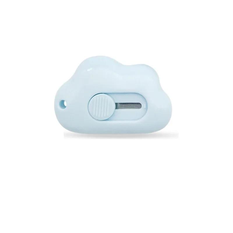 1pcs Portable Mini Cloud Utility Knife 9mm Safety Metal Blade Paper Cutter Art Craft Wrapping Box Opener for School A6359 синій
1pcs Portable Mini Cloud Utility Knife 9mm Safety Metal Blade Paper Cutter Art Craft Wrapping Box Opener for School A6359 синій