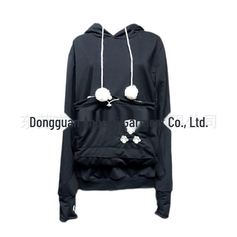 Толстовка с капюшоном и длинными рукавами с большим карманом, осенне-зимняя - европейский и американский стиль 4XL чёрный
Толстовка с капюшоном и длинными рукавами с большим карманом, осенне-зимняя - европейский и американский стиль 4XL чёрный