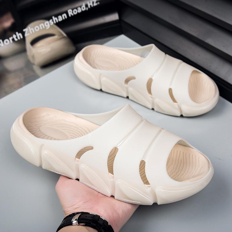 Новые мужские летние уличные антискользящие желейные тапочки на одной лямке, повседневные пляжные сандалии для улицы, высококачественные сандалии, мужская обувь 40
Новые мужские летние уличные антискользящие желейные тапочки на одной лямке, повседневные пляжные сандалии для улицы, высококачественные сандалии, мужская обувь 40