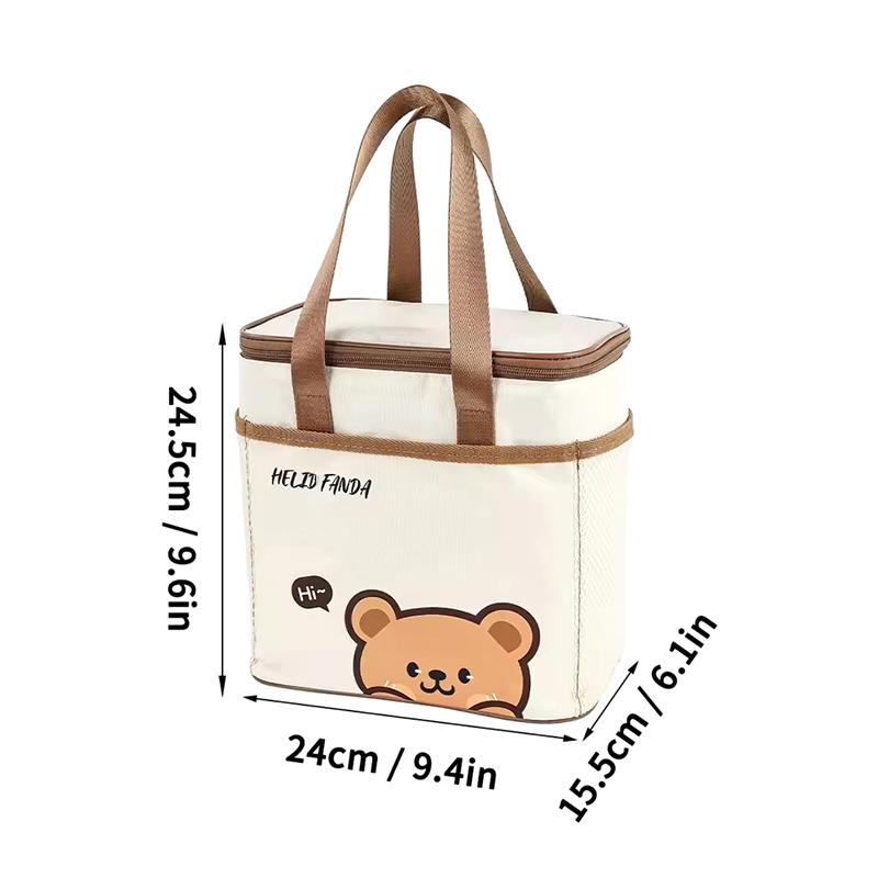 Portable Insulated Lunch Bag Large Capacity Waterproof Cooler Bag Camping Picnic Bento Bag Outdoor Tableware Christmas Gifts
Portable Insulated Lunch Bag Large Capacity Waterproof Cooler Bag Camping Picnic Bento Bag Outdoor Tableware Christmas Gifts